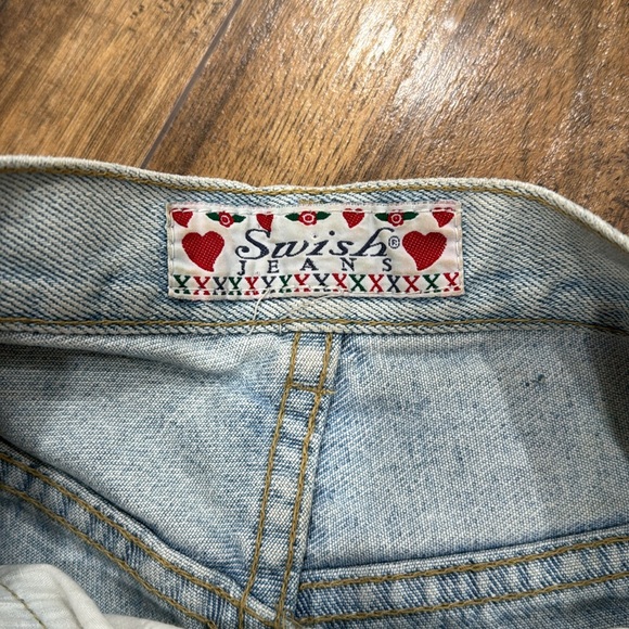 Vintage High Waisted Jean Shorts - Picture 3 of 4